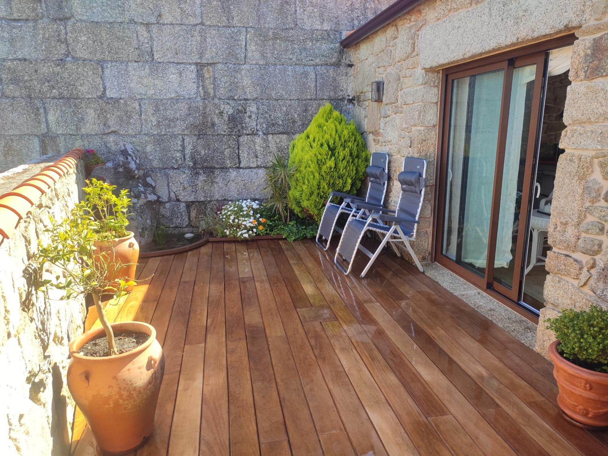 Villa O Inino Casita Rural Costera O Grove Esterno foto